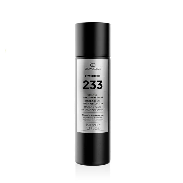 Black Label 233 Scented Deodorant Spray