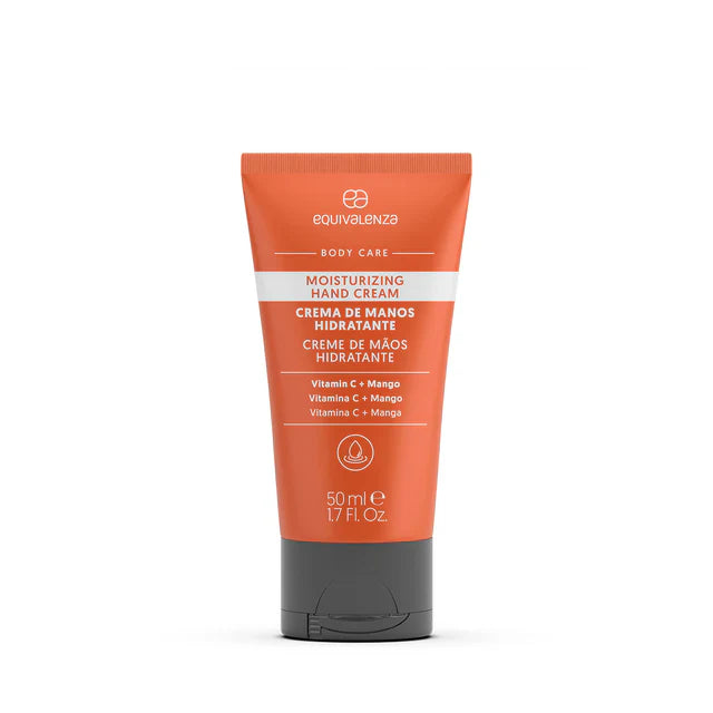 Moisturizing hand cream with vitamin C