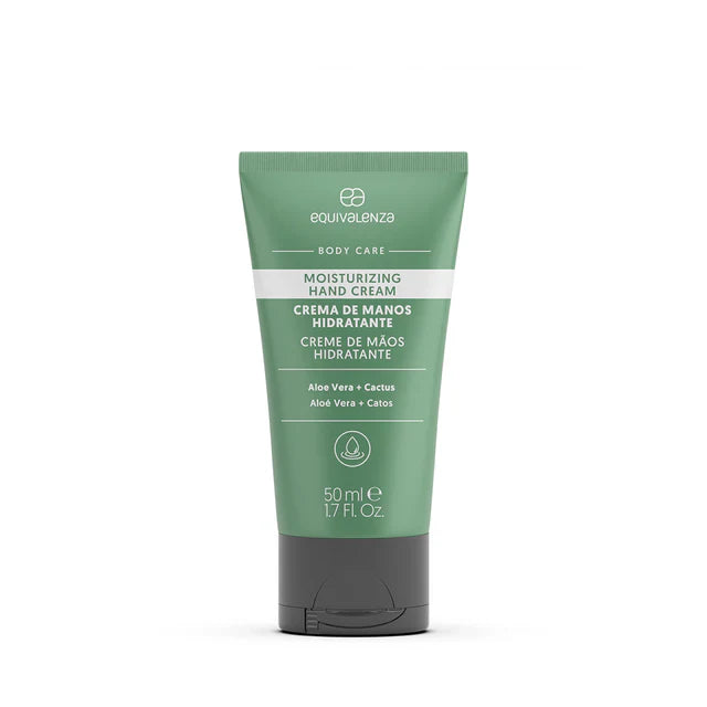 Moisturizing hand cream with aloe vera